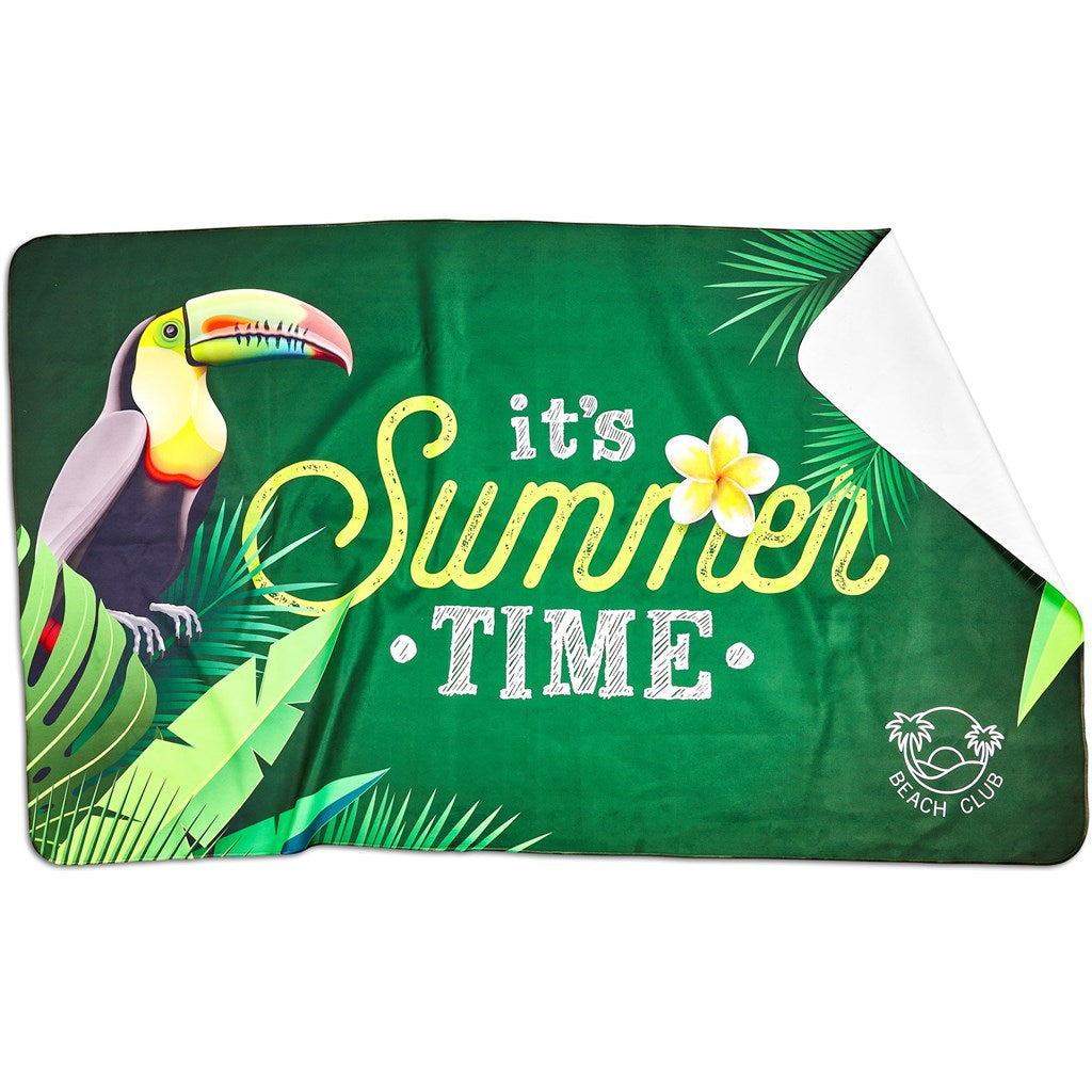 Pre-Printed Sample Hoppla Hula Beach Towel - Single Sided-Custom Beach and Outdoor-Gift Wrap Shop