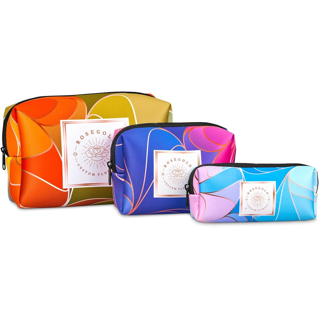 Pre-Production Hoppla Emma Neoprene Cosmetic Bag-Custom Toiletry and Cosmetic Bags-Gift Wrap Shop