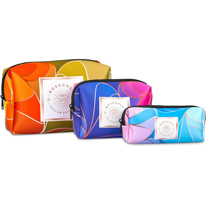 Pre-Production Hoppla Emma Neoprene Cosmetic Bag-Custom Toiletry and Cosmetic Bags-Gift Wrap Shop