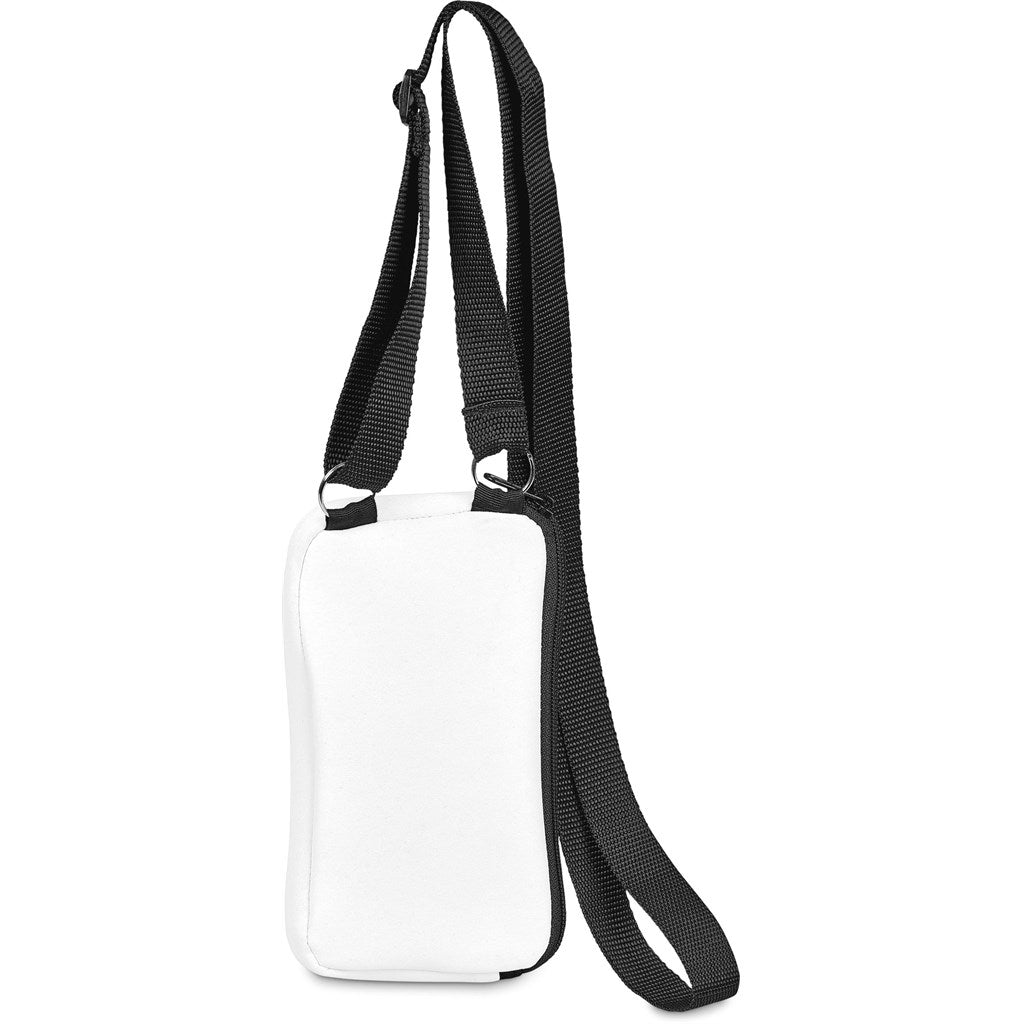 Pre-Production Sample Hoppla Paarl Neoprene Cell Phone Pouch | Custom Crossbody and Waist Bags | Custom branded & personalised promotional gifts | Gift Wrap Shop