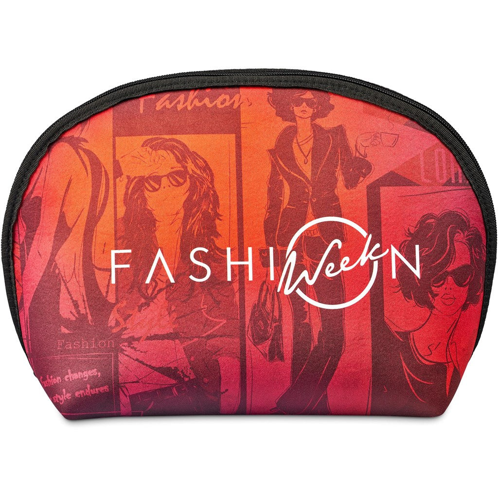 Pre-Production Sample Hoppla Isabella Neoprene Maxi Cosmetic Bag-Custom Toiletry and Cosmetic Bags-Gift Wrap Shop