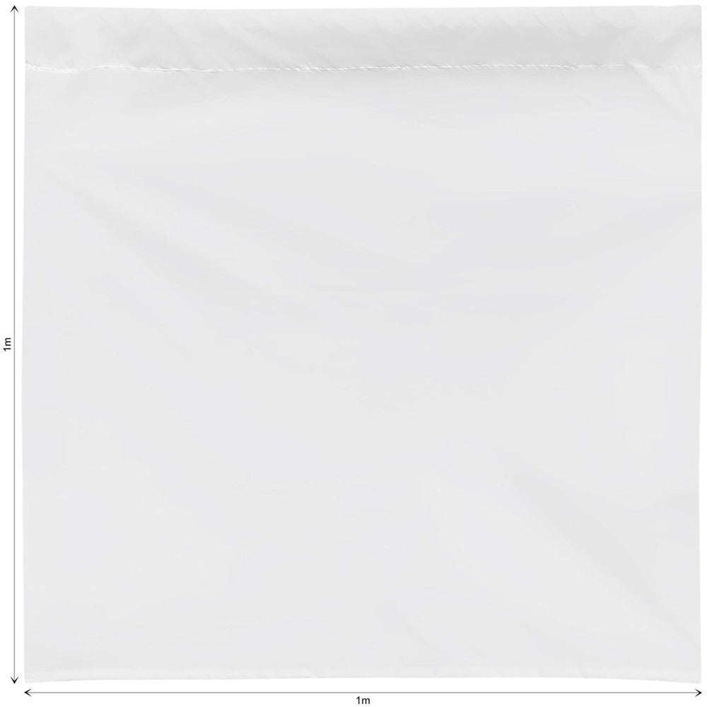 Ovation Sublimated Gazebo 1m X 1m Kiosk - Half Wall (Excludes Hardware)