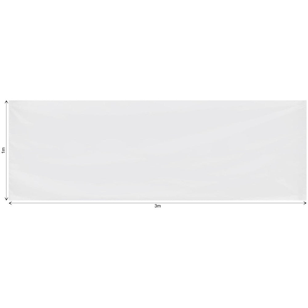Ovation Sublimated Gazebo 6m X 3m - Short Side Half-Wall  (Excludes Hardware)