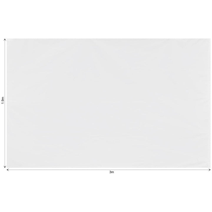 Ovation Sublimated Gazebo 4.5m X 3m - Short Side Full-Wall (Excludes Hardware)