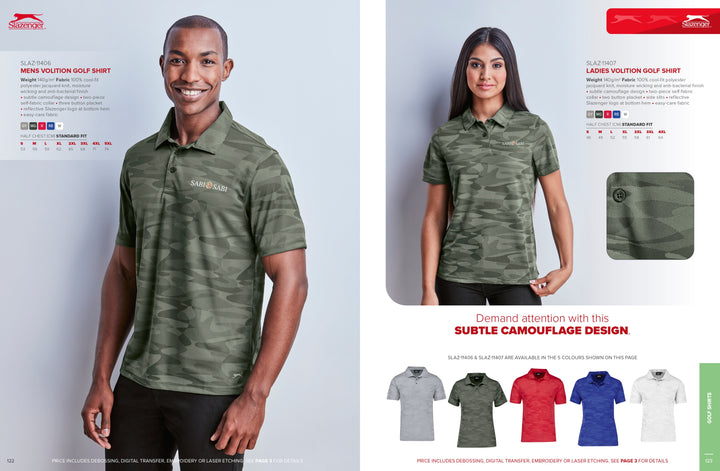 Ladies Volition Golf Shirt | Golf Shirts | Custom-branded corporate clothing | Giftwrap Shop