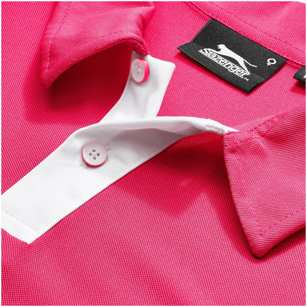 Mens Contest Golf Shirt - Pink | Golf Shirts | Custom-branded corporate clothing | Giftwrap Shop