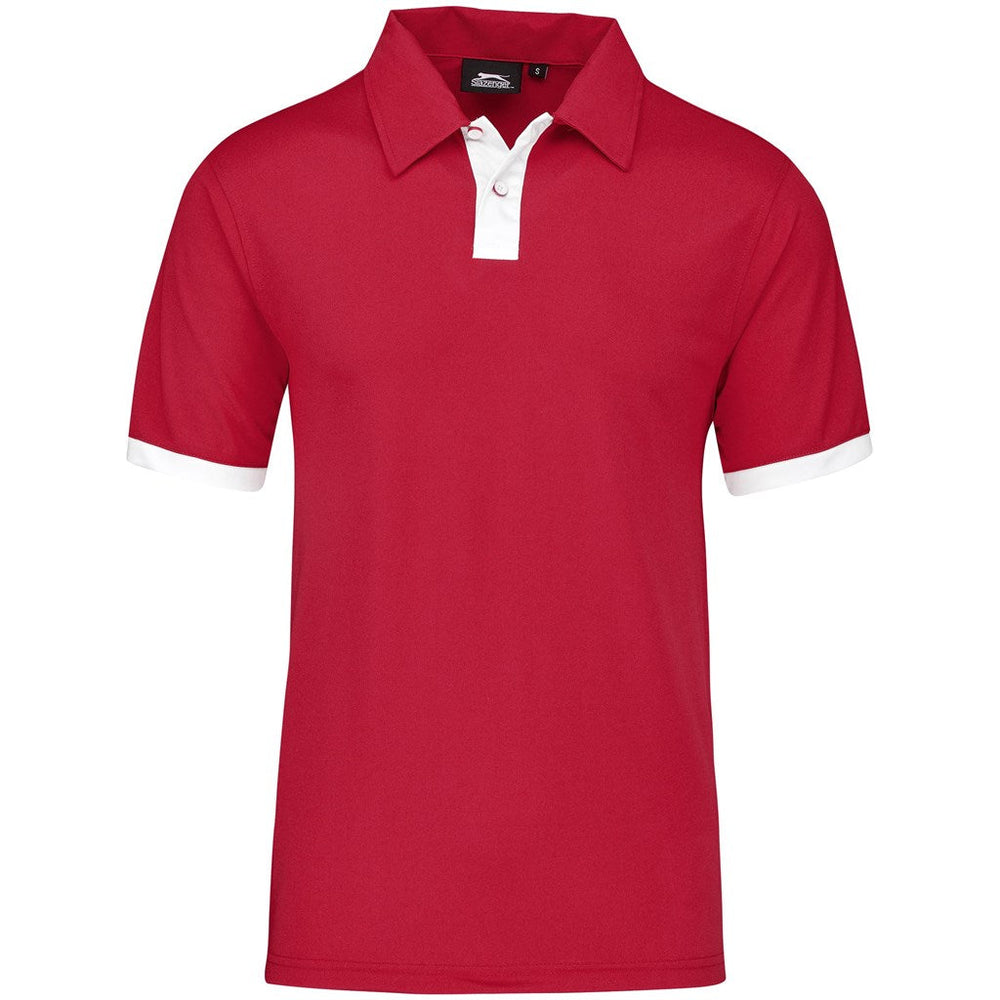 Mens Contest Golf Shirt - Red | Golf Shirts | Custom-branded corporate clothing | Giftwrap Shop