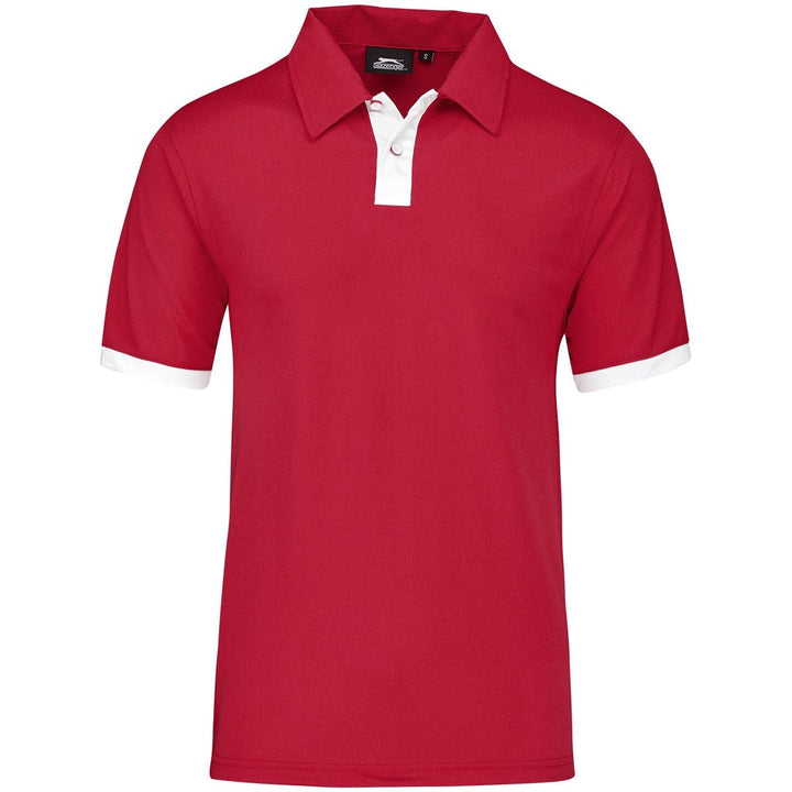 Mens Contest Golf Shirt - Red | Golf Shirts | Custom-branded corporate clothing | Giftwrap Shop