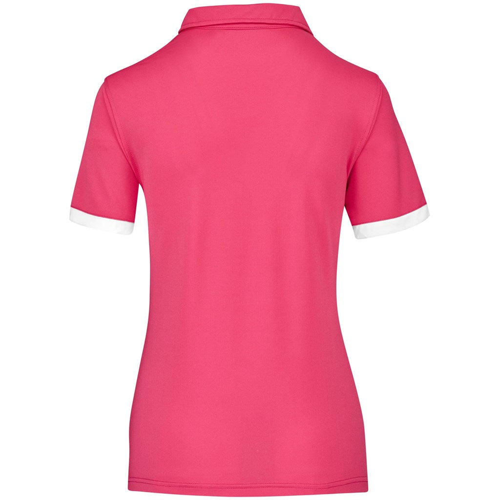 Ladies Contest Golf Shirt - Pink | Golf Shirts | Custom-branded corporate clothing | Giftwrap Shop