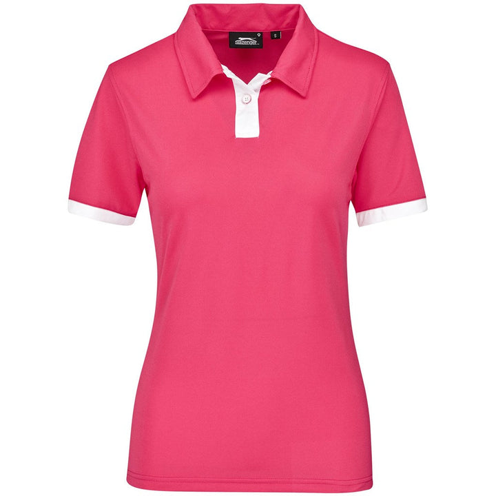 Ladies Contest Golf Shirt - Pink | Golf Shirts | Custom-branded corporate clothing | Giftwrap Shop