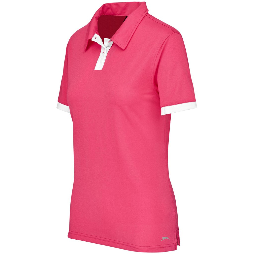 Ladies Contest Golf Shirt - Pink | Golf Shirts | Custom-branded corporate clothing | Giftwrap Shop