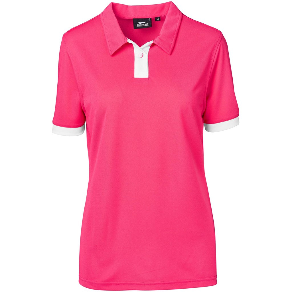 Ladies Contest Golf Shirt - Pink | Golf Shirts | Custom-branded corporate clothing | Giftwrap Shop