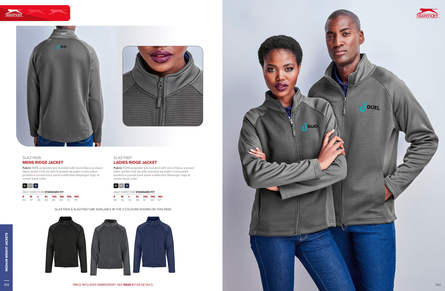 Ladies Ridge Jacket | Jackets | Custom-branded corporate clothing | Gift Wrap Shop