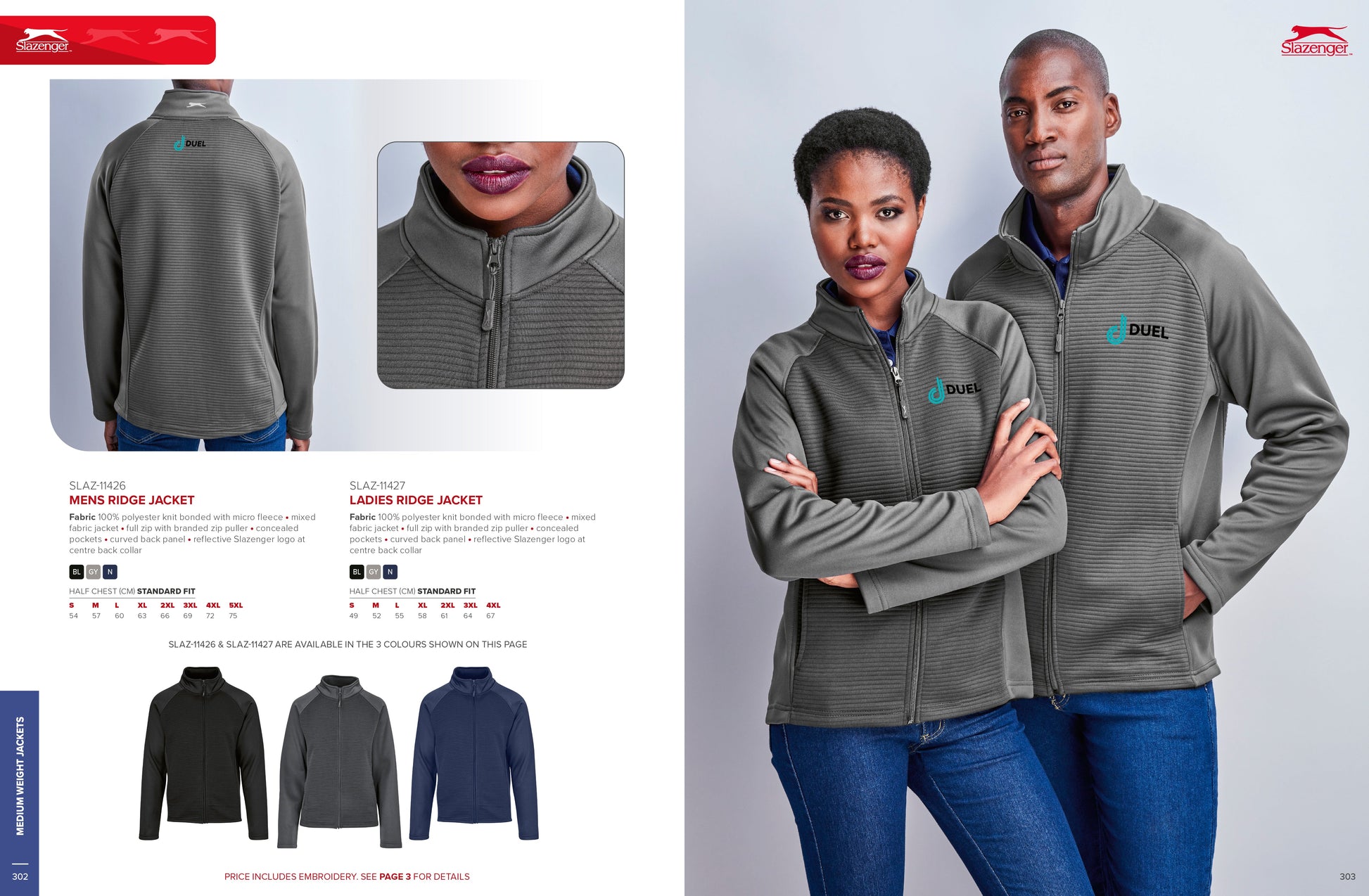Ladies Ridge Jacket | Jackets | Custom-branded corporate clothing | Gift Wrap Shop