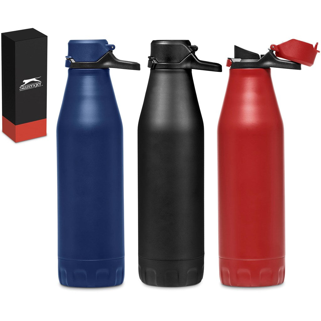 Slazenger Novac Stainless Steel Vacuum Water Bottle - 500ml | Metal Drinkware | Custom branded promotional items | Giftwrap Shop