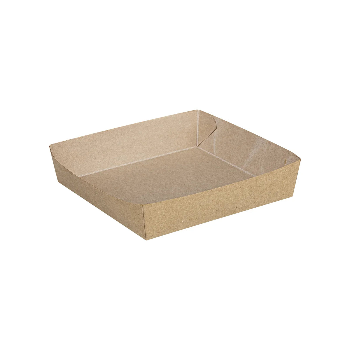 Kraft Preformed Square Food Truck Plate