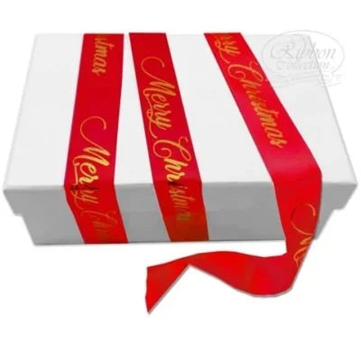 Merry Christmas Satin Roll