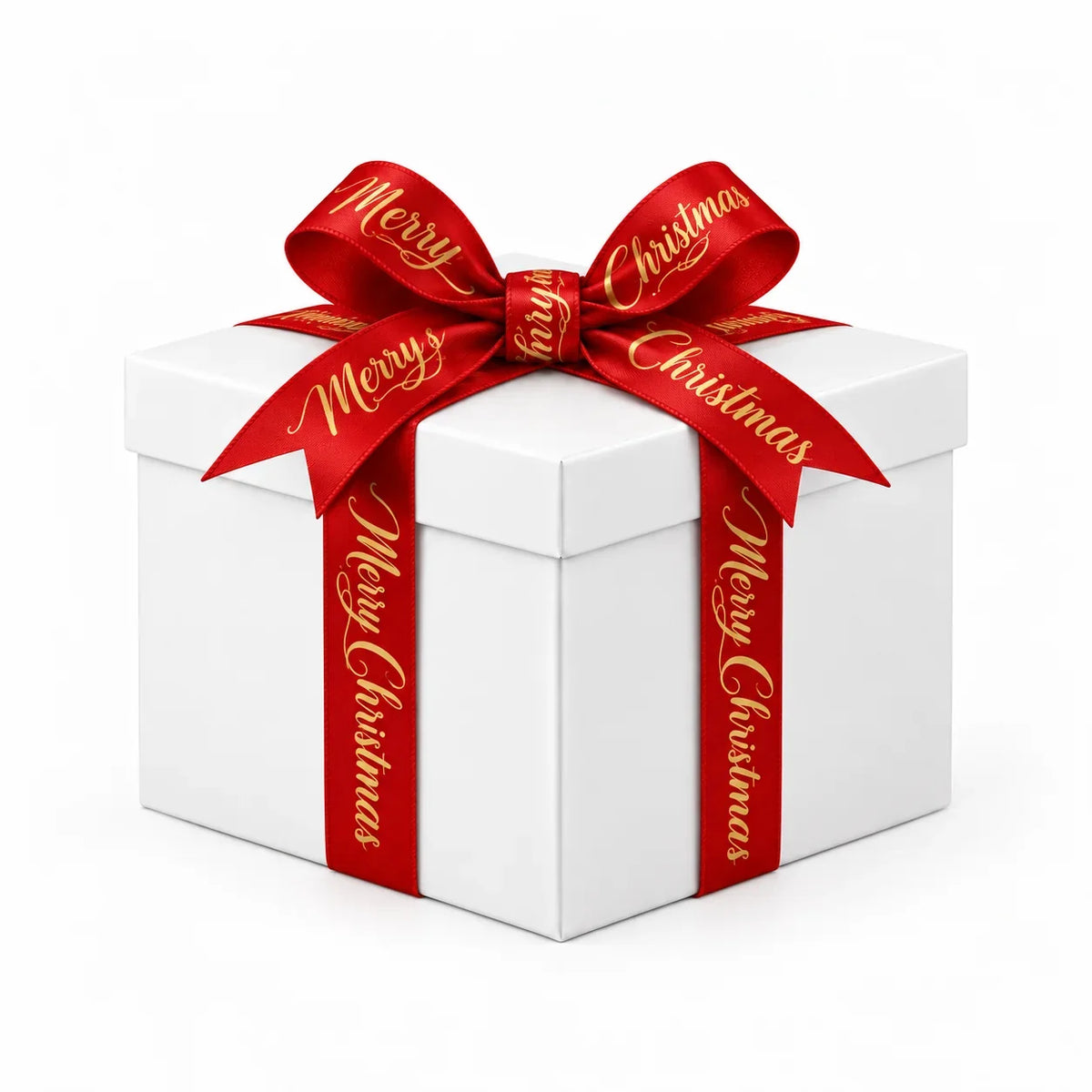 Merry Christmas Satin Roll