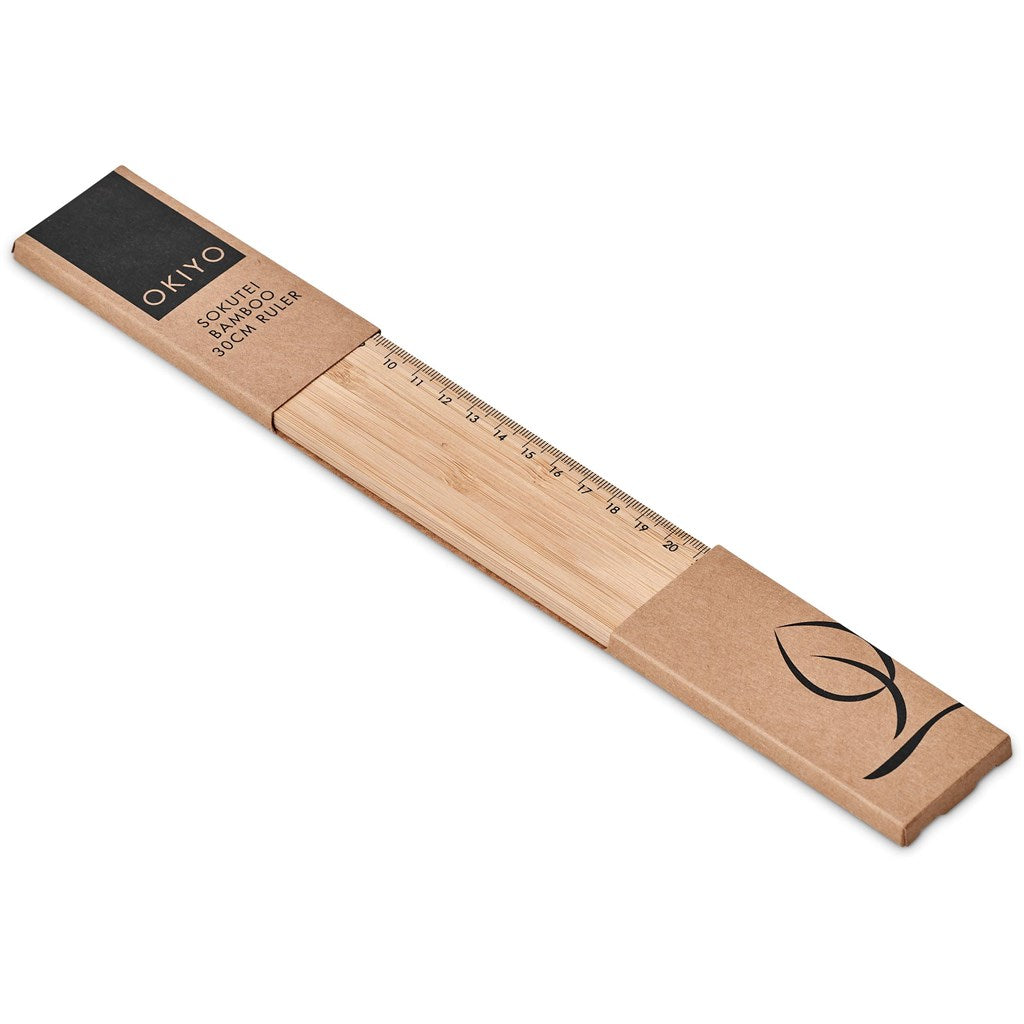 Okiyo Sokutei Bamboo 30cm Ruler