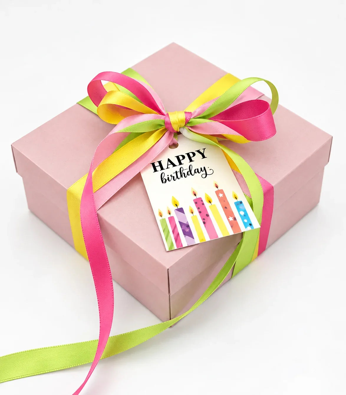 Happy Birthday Candles Tags