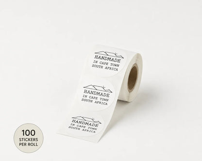 Handmade in Cape Town Stickers
