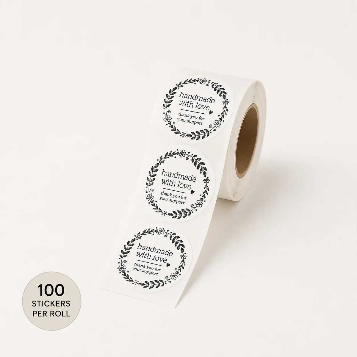 Handmade with Love Stickers