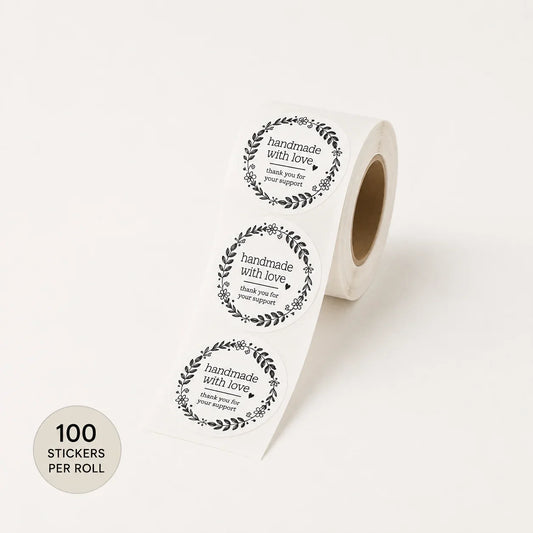 Handmade with Love Stickers