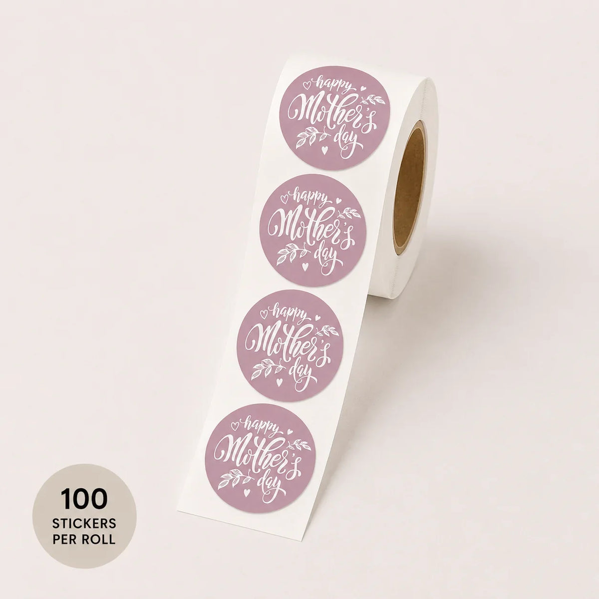 Foiled Happy Mother's Day Stickers