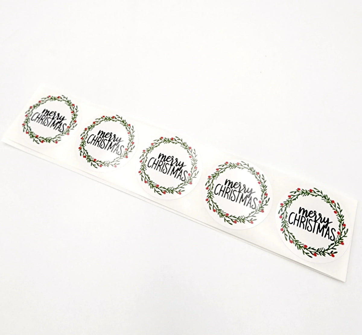 Christmas Wreath Stickers