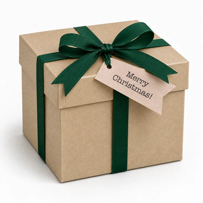 Merry Christmas Flag Tags