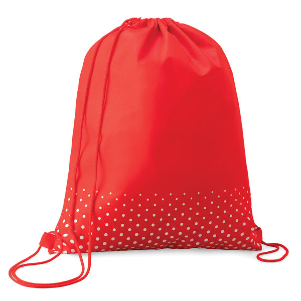 Polka Dot Drawstring image | Custom Branded & Personalised Bags | Just Brand