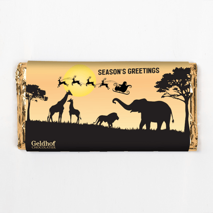 Safari Christmas Slab (90g)