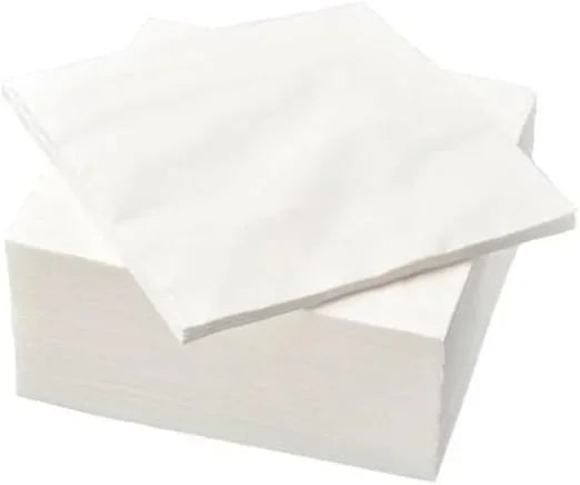 Bulk White Catering Serviettes