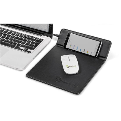 Ashburton Mouse Pad With Wireless Charger | Wireless Chargers | Giftwrap Shop