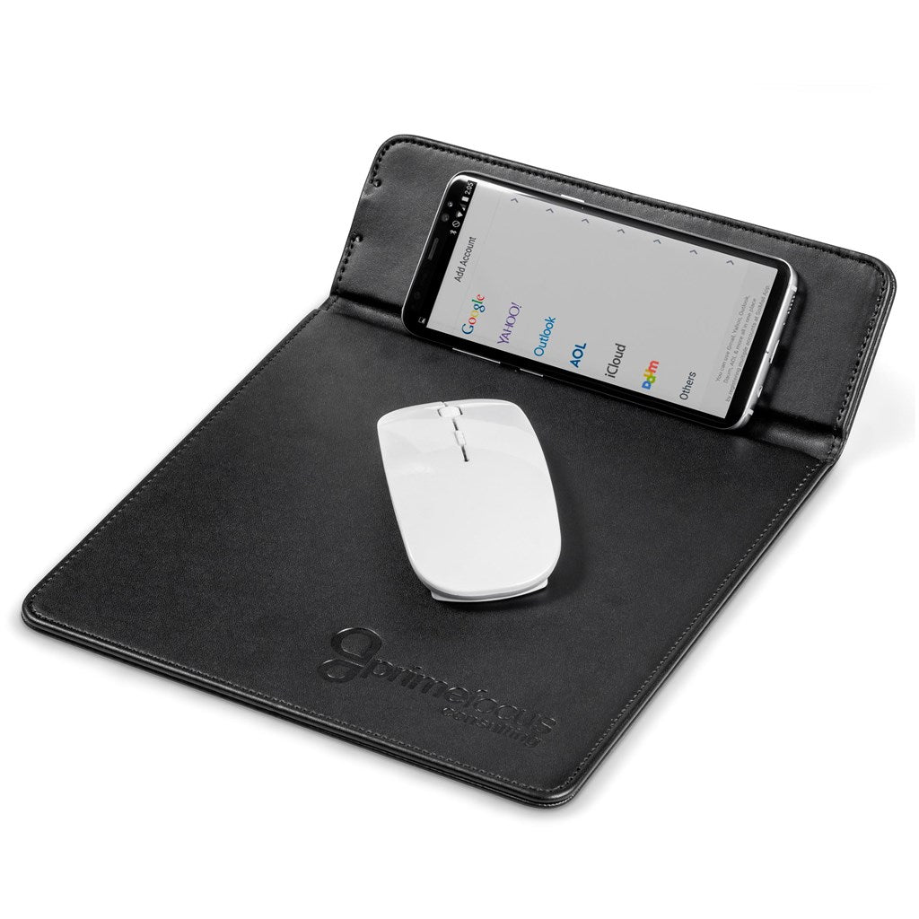 Ashburton Mouse Pad With Wireless Charger | Wireless Chargers | Giftwrap Shop