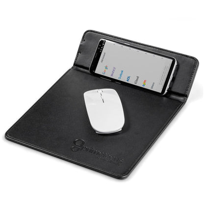 Ashburton Mouse Pad With Wireless Charger | Wireless Chargers | Giftwrap Shop