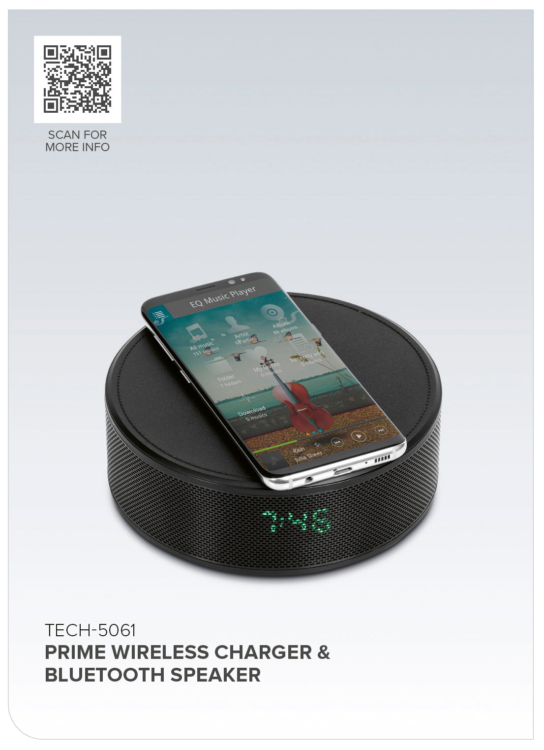 Prime Wireless Charger & Bluetooth Speaker-Mobile Tech-Gift Wrap Shop