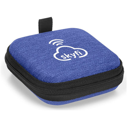 Altitude Orleans 3-In-1 Connector Cable & Earbuds - Blue-Mobile Tech-Gift Wrap Shop