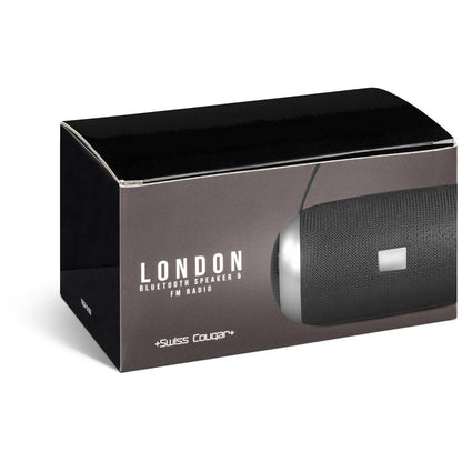Swiss Cougar London Bluetooth Speaker & FM Radio
