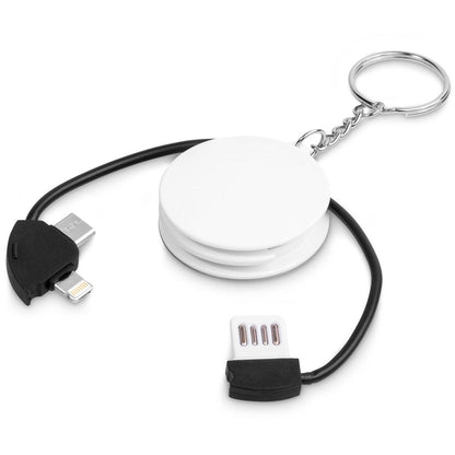 Altitude Oco Bottle Opener Keyholder with Charging Cable-Keyholders-corporate gift ideas for employees-branded corporate gifts | corporate gifts south africa | Just Brand