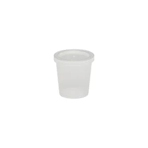 Clear Plastic Tubs and Lids