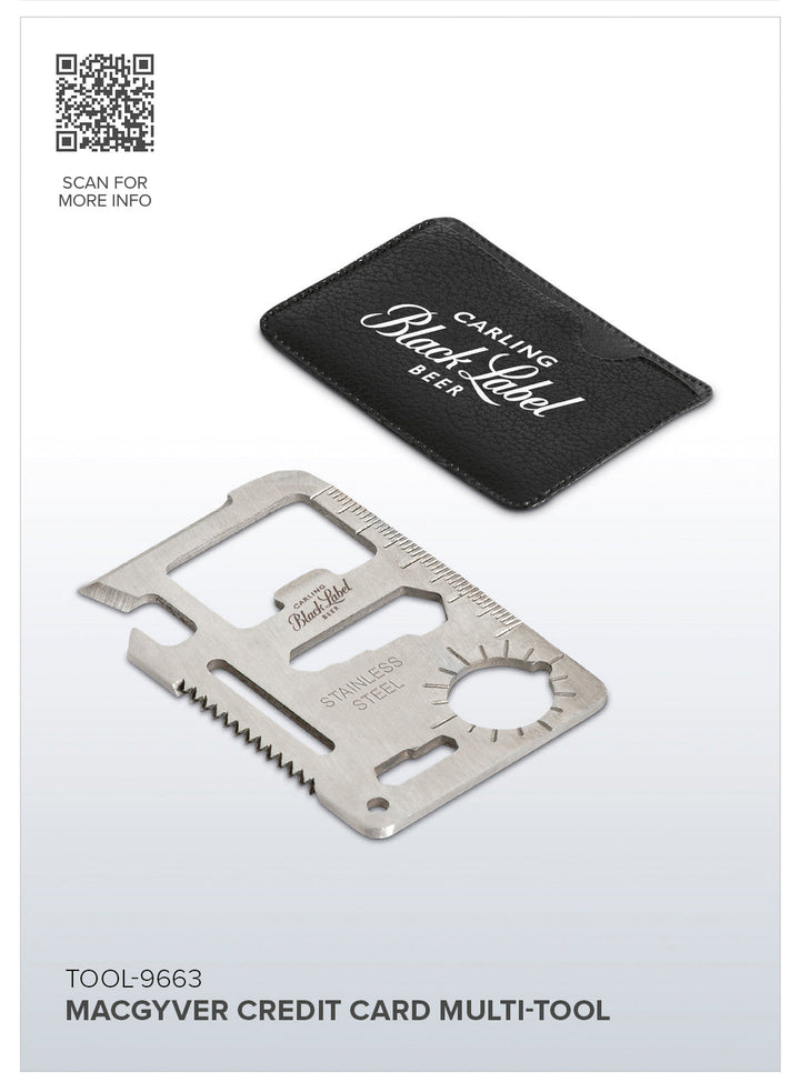 MacGyver Credit Card Multi-Tool