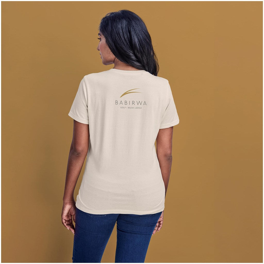 Ladies Okiyo Organic T-Shirt-T-Shirts | Custom-branded & Personalised T-shirts | Giftwrap Shop