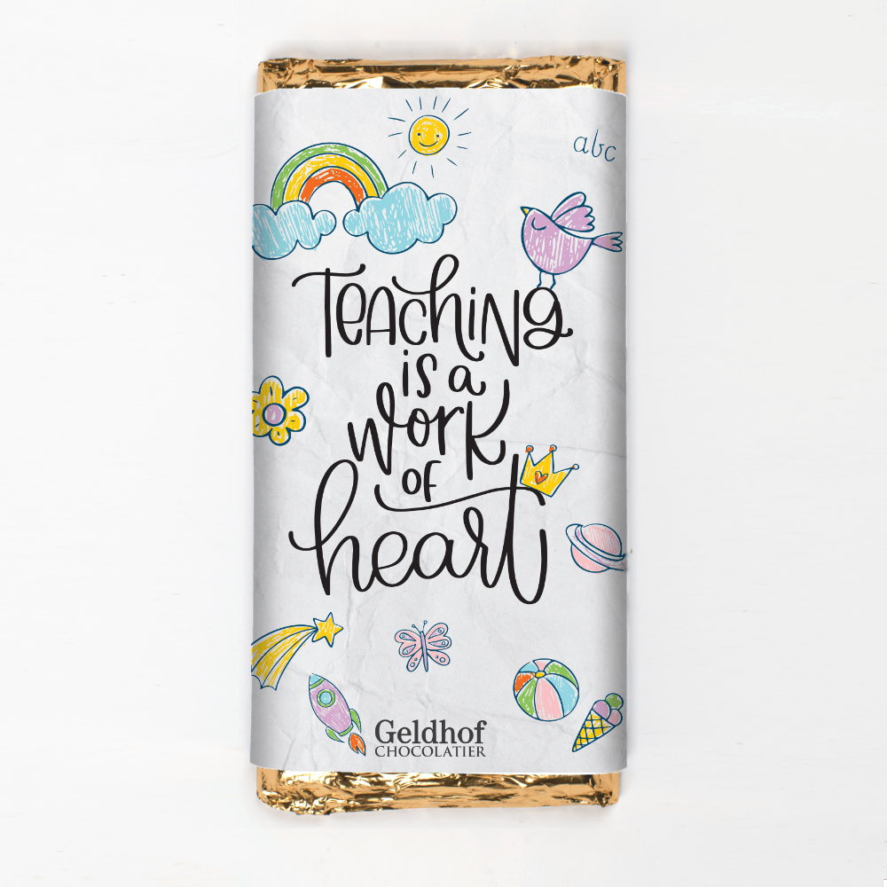 Geldhof Teaching is Work of Heart 90g Slab