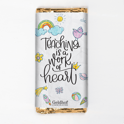 Geldhof Teaching is Work of Heart 90g Slab