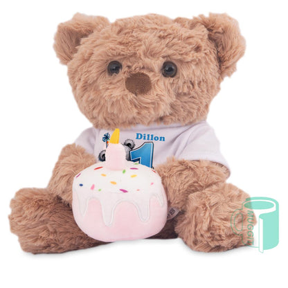 Teddy Bear Plush 20cm Birthday - product view 2
