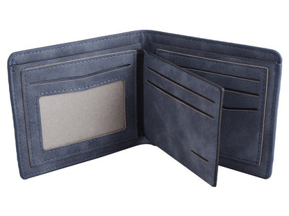 Urban Man Easton Cutout Detail PU Wallet
