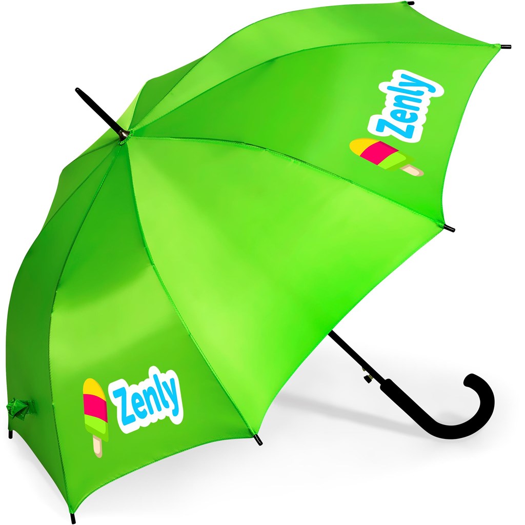 Stratus Auto-Open Umbrella - Lime-Umbrellas-custom-branded-corporate gifts-Gift Wrap Shop