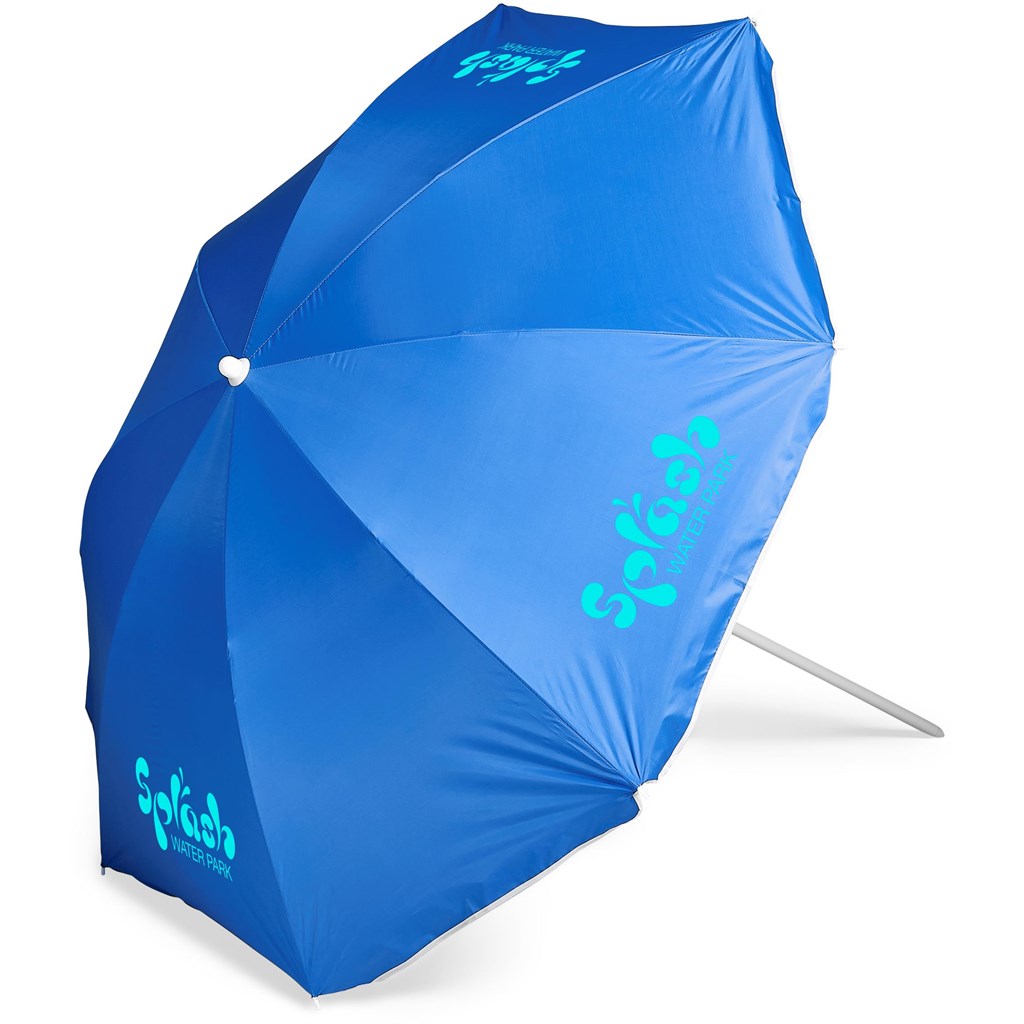 US Basic Paradiso Beach Umbrella - Blue-Beach-custom-branded-corporate gifts-Gift Wrap Shop