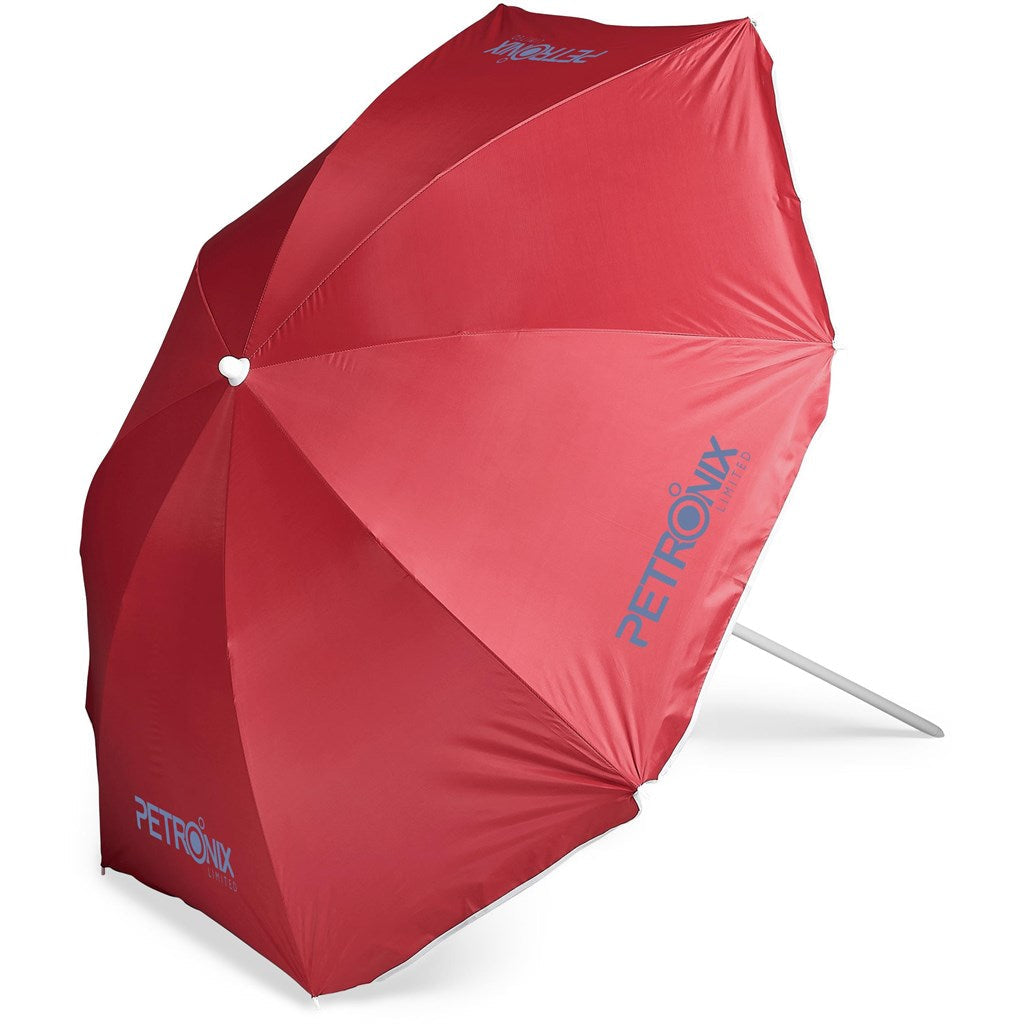 US Basic Paradiso Beach Umbrella - Red-Beach-custom-branded-corporate gifts-Gift Wrap Shop